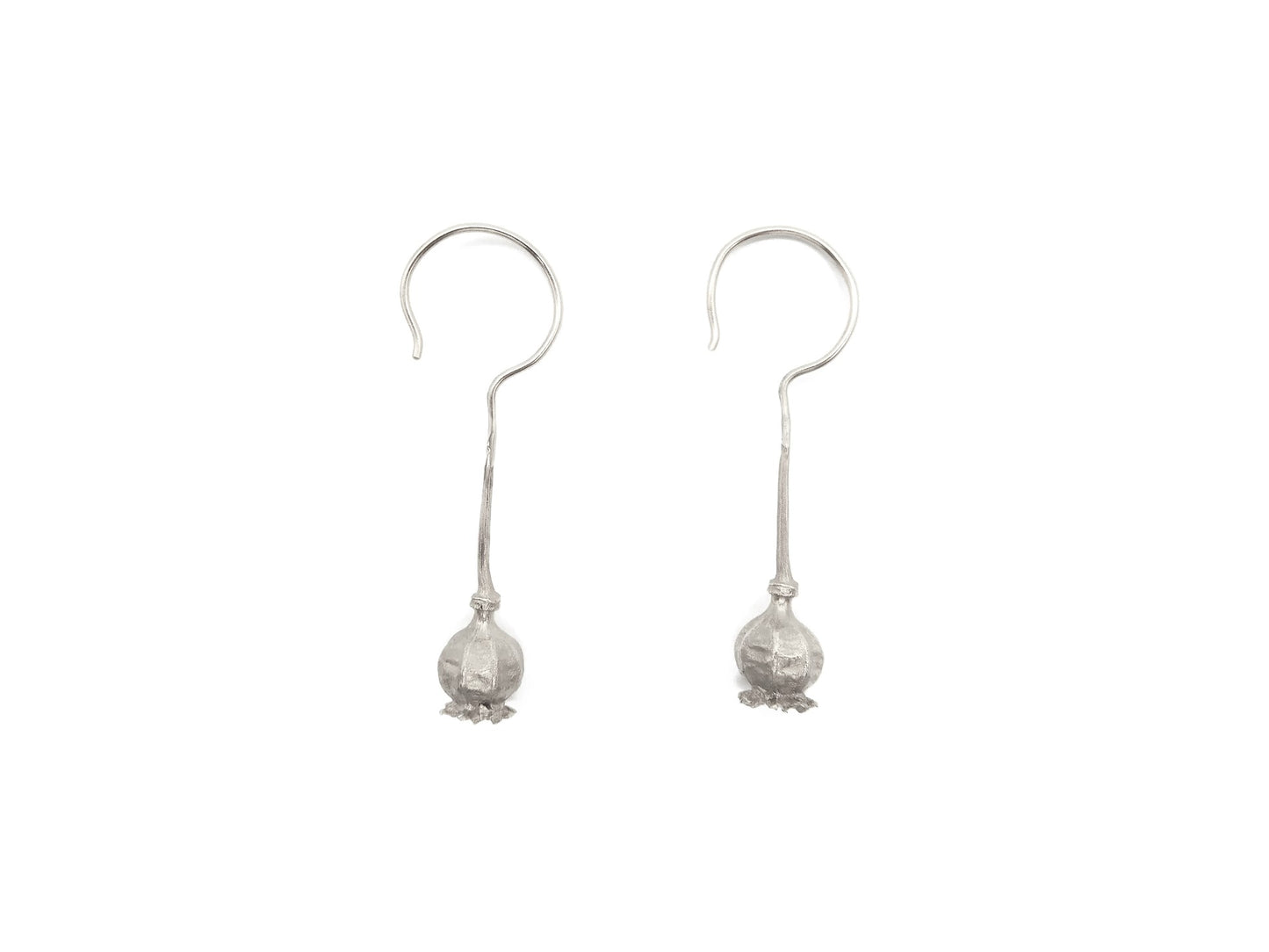 Poppy Seedpod Earrings