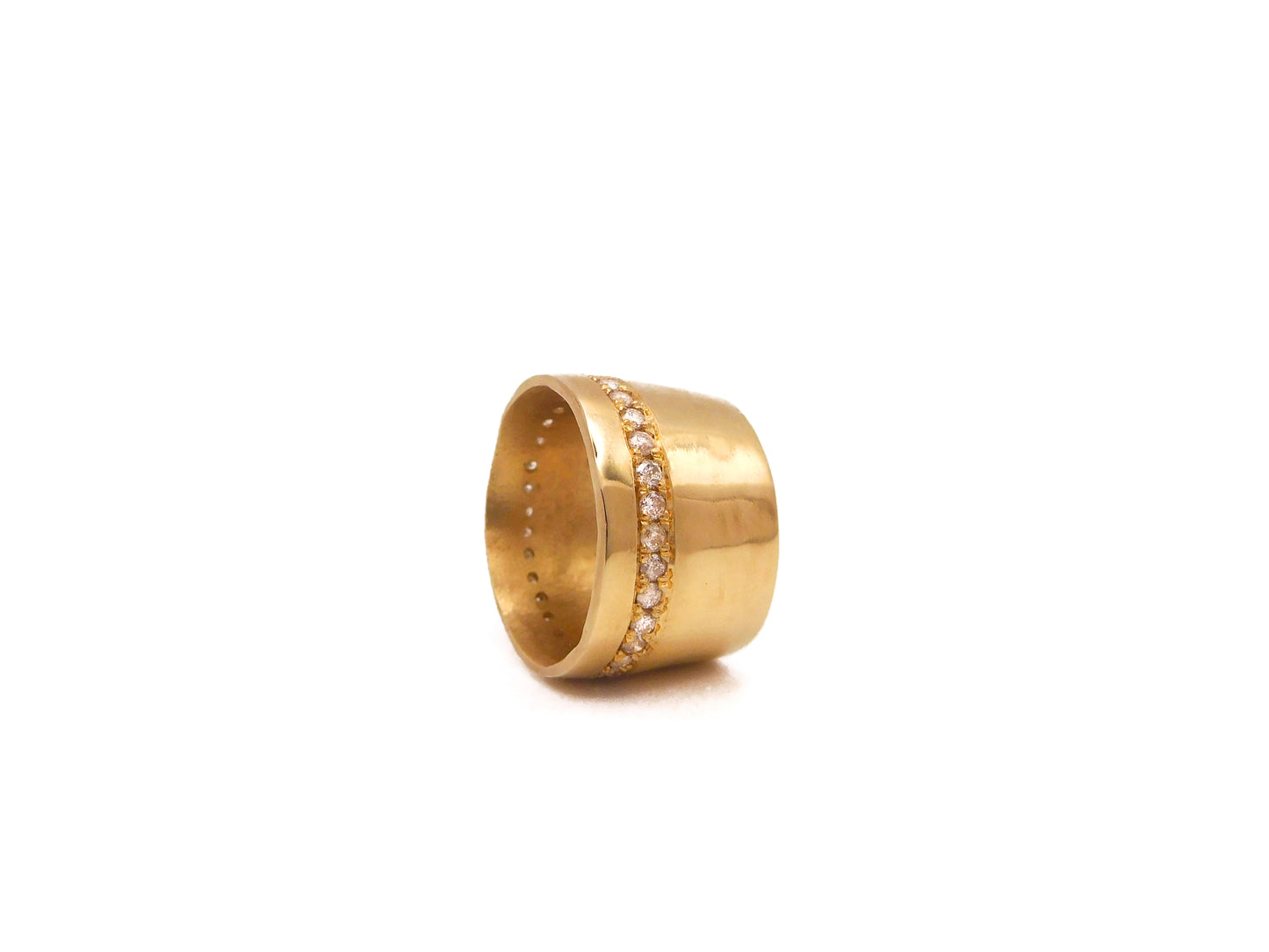 Diamond Eternity Tube Ring