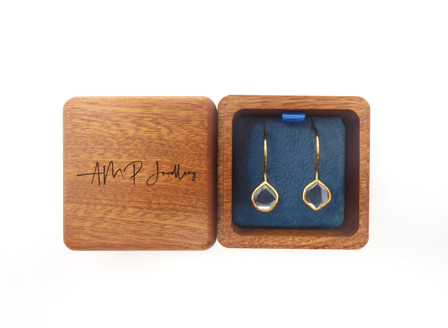 Diamond Slice Earrings