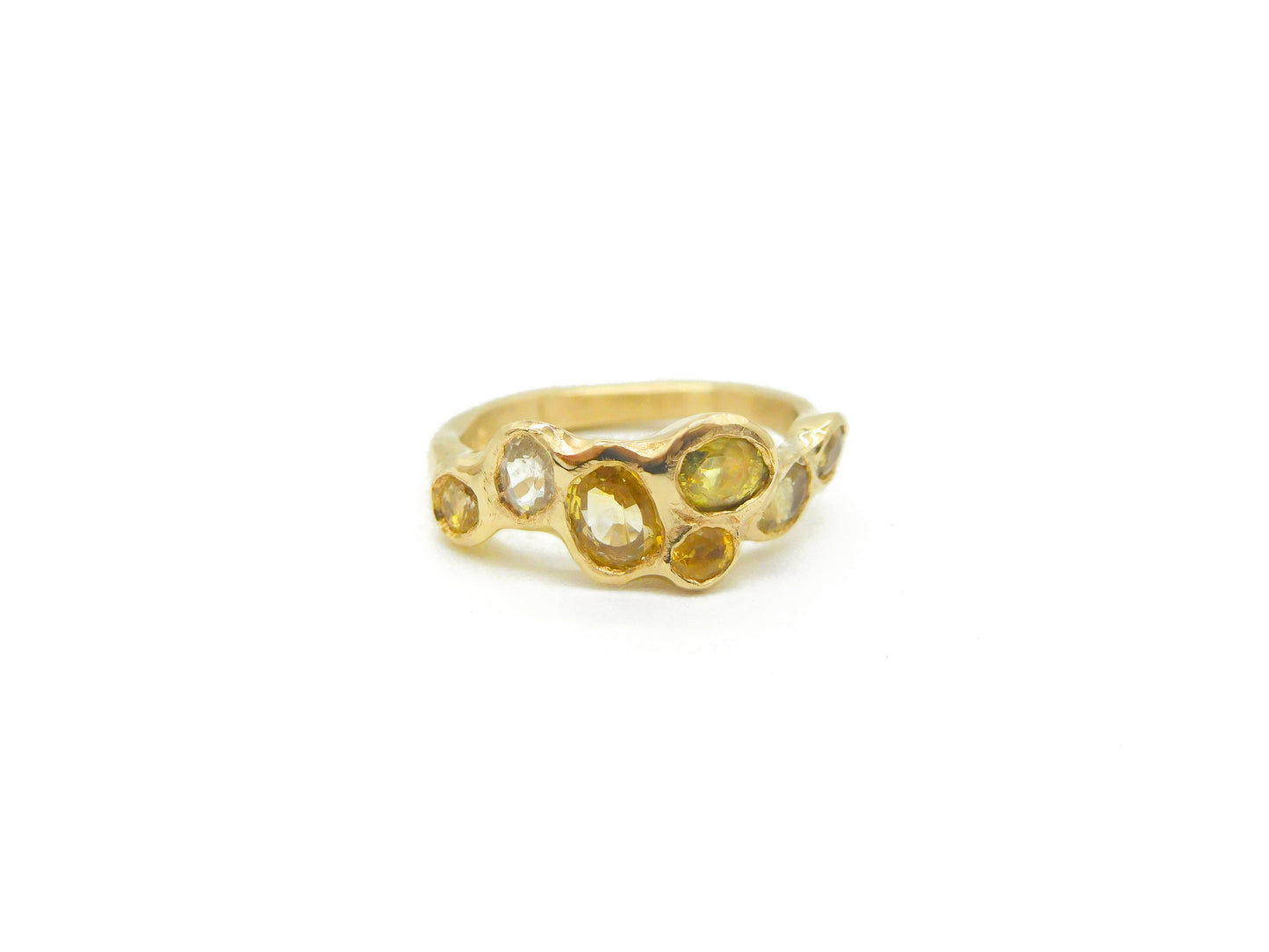 Seven Sapphires Relic Ring