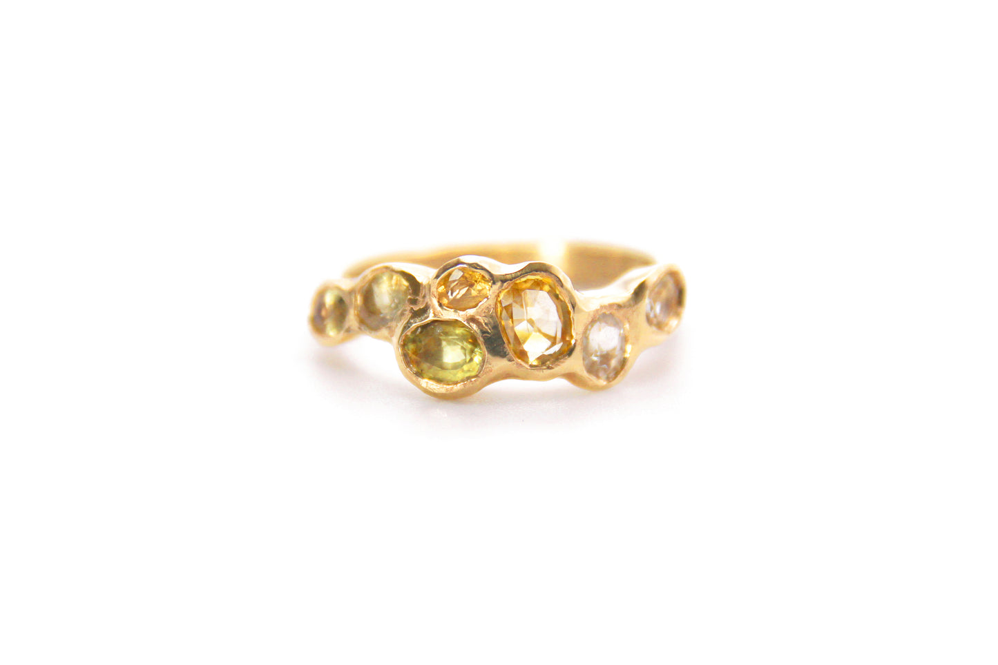 Seven Sapphires Relic Ring